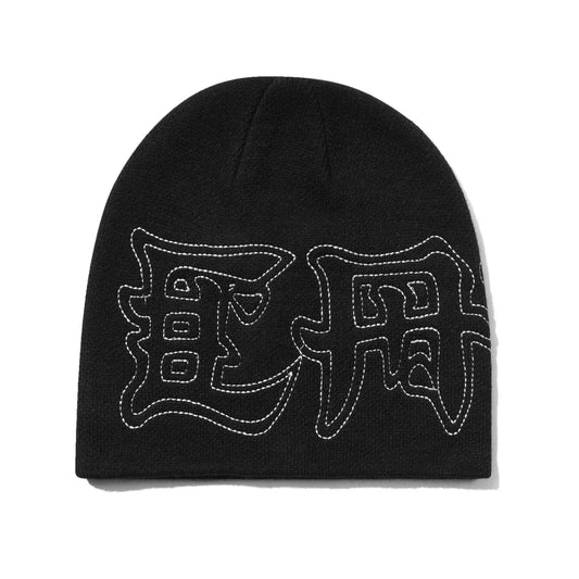 Cash Only Cash Skully Beanie - Black