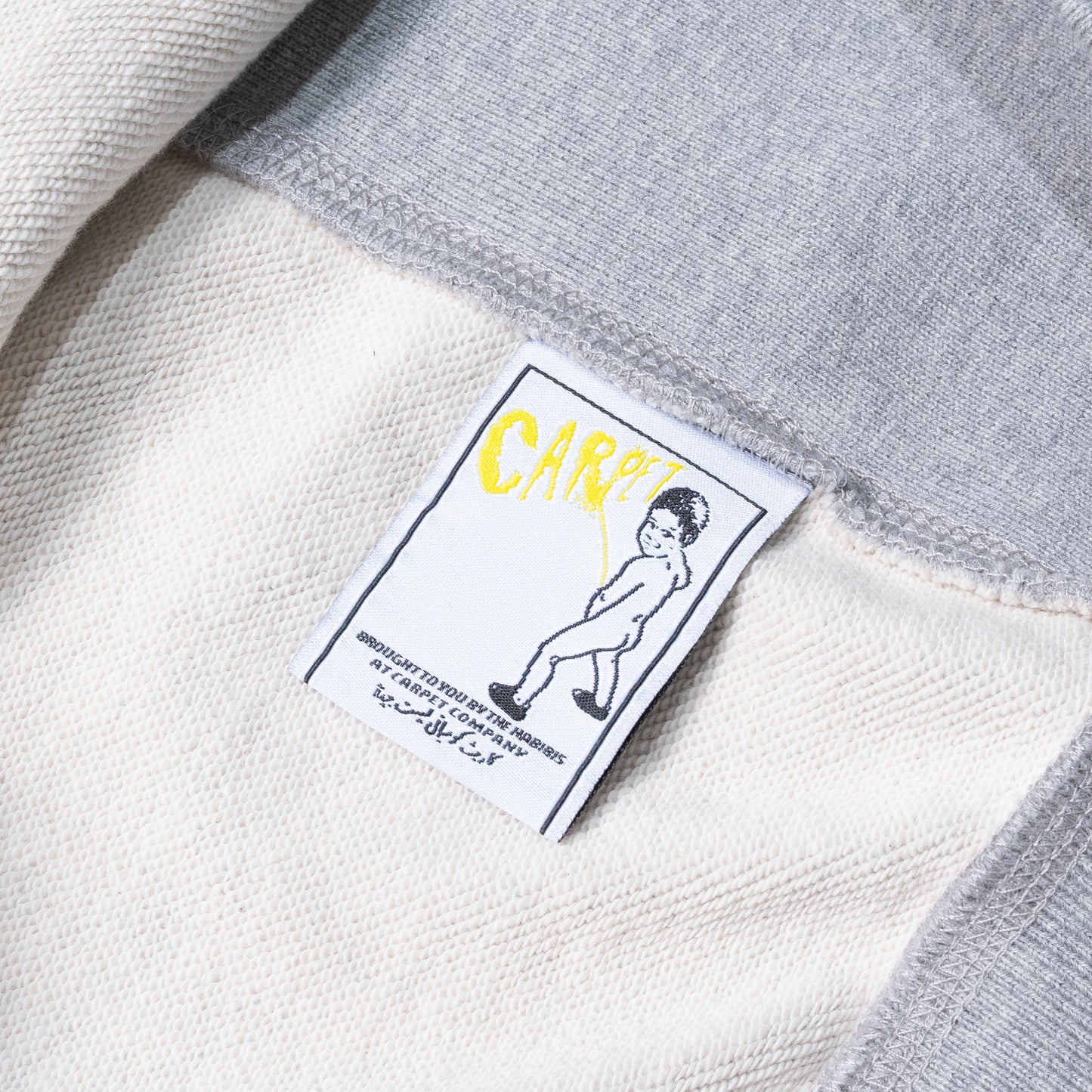 Carpet Company Cat Hoodie - Heather Grey