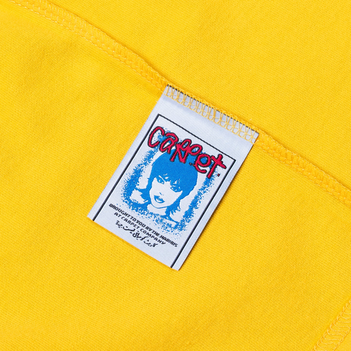 Carpet Company Cat Tee - Yellow