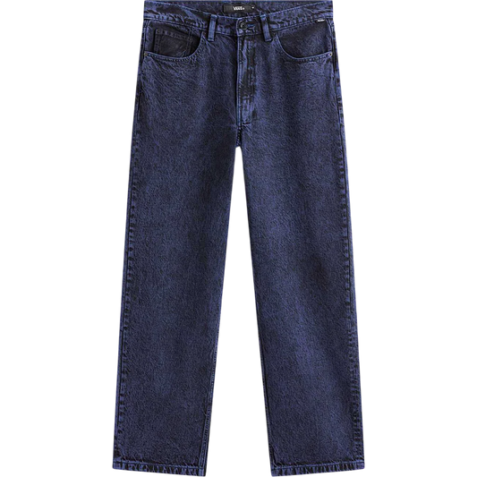 Vans Check-5 Baggy Acid Overdyed Denim Pant - Deep Indigo Blue