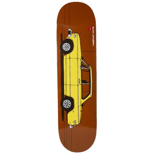 Chocolate Johnston Beamer Reissue Deck - 7.75