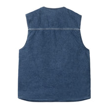 Load image into Gallery viewer, Carhartt WIP Chore Vest - Blue Stone Washed