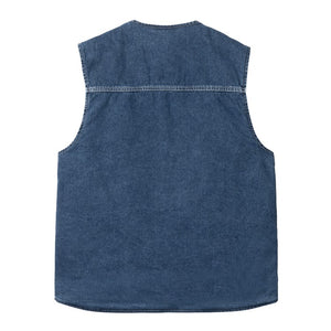 Carhartt WIP Chore Vest - Blue Stone Washed