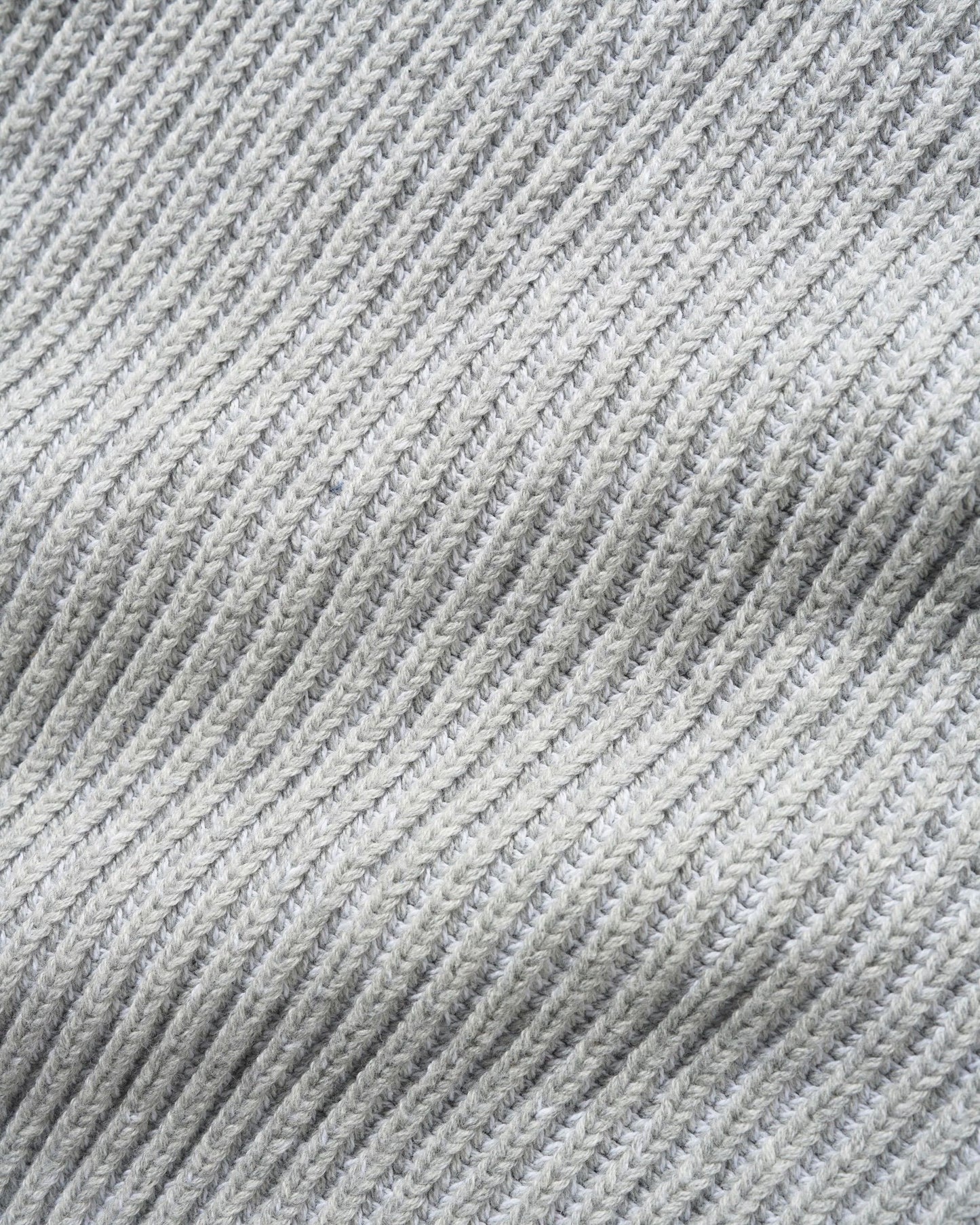 Butter Goods Club Zip Knit Sweater - Ash