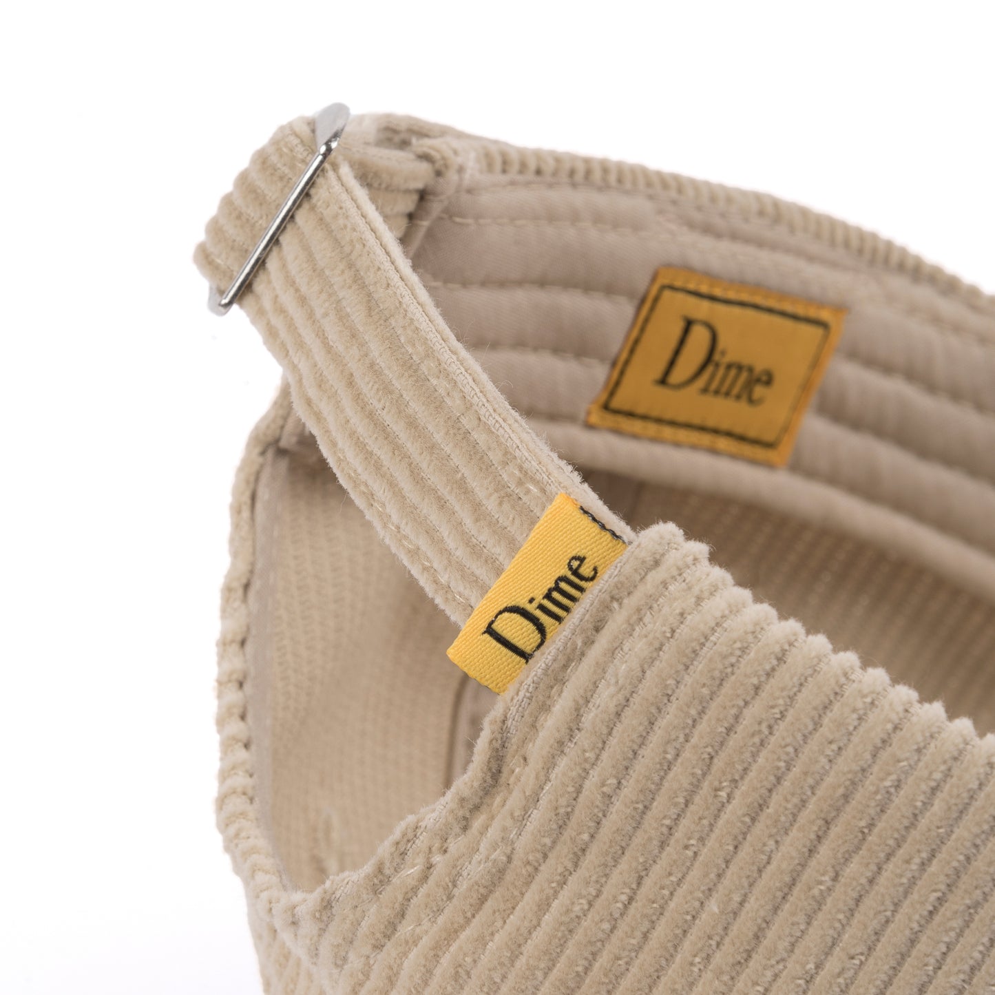 Dime Classic Cord Low Pro Cap - Dark Ivory