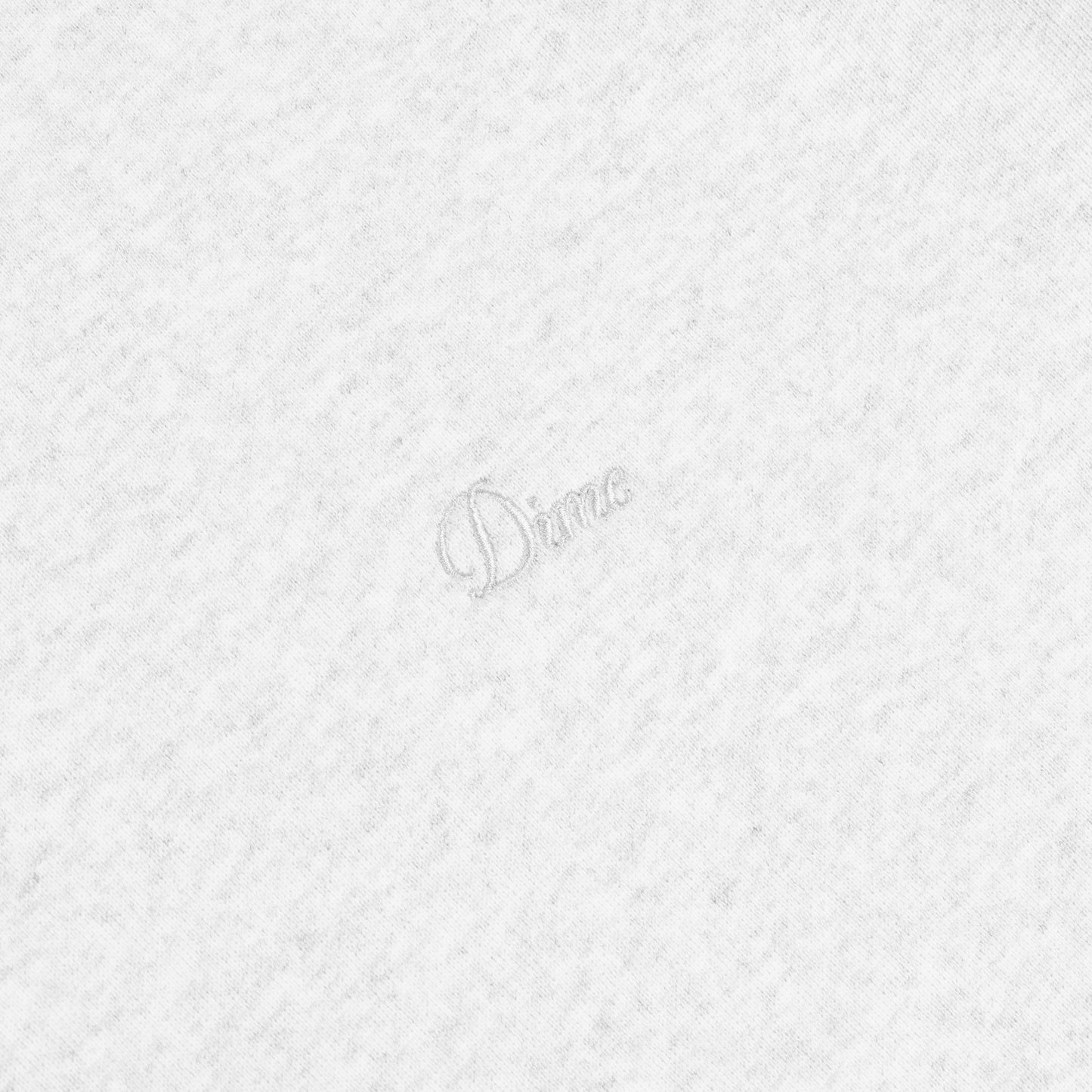 Dime Cursive Small Logo Hoodie - Ash
