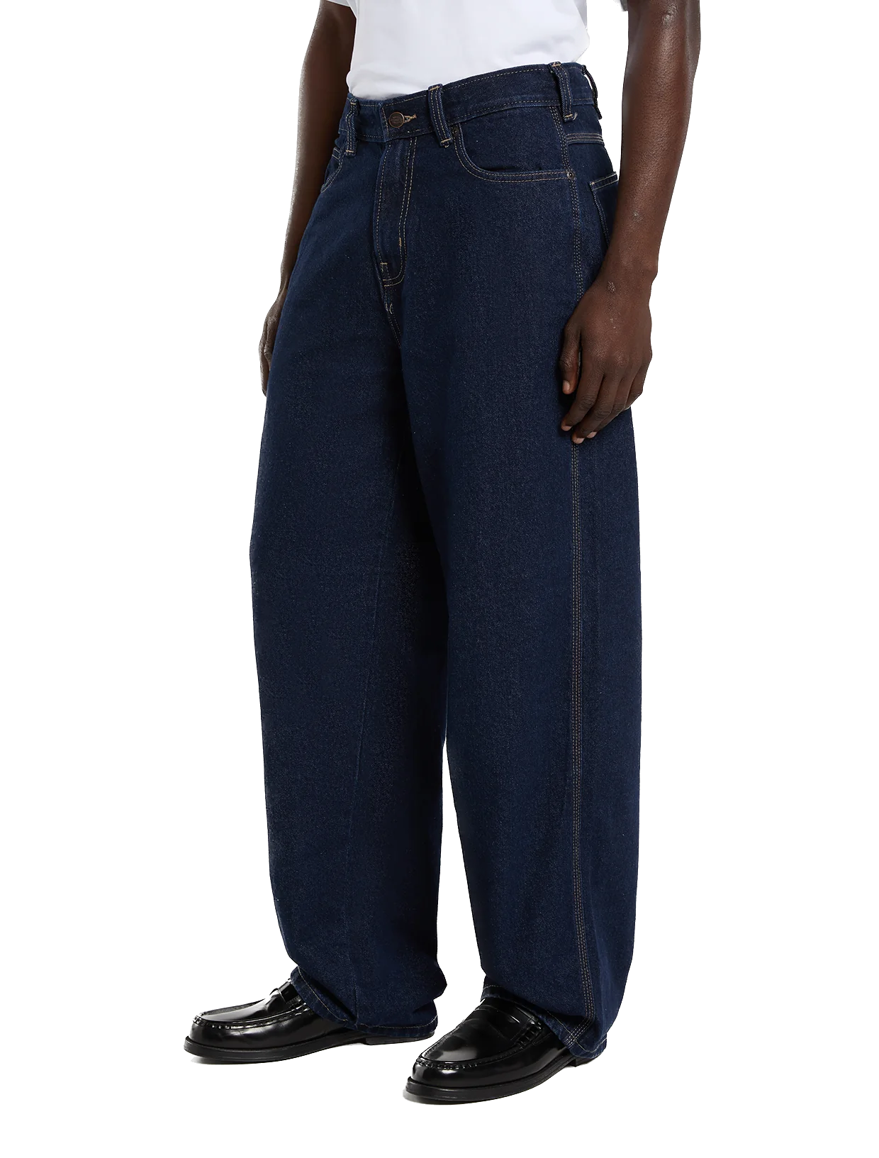 Dickies 958 Baggy Tapered Work Jeans - Rinsed Indigo
