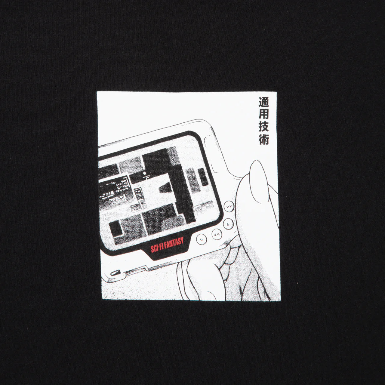 Sci-Fi Fantasy Device Tee - Black
