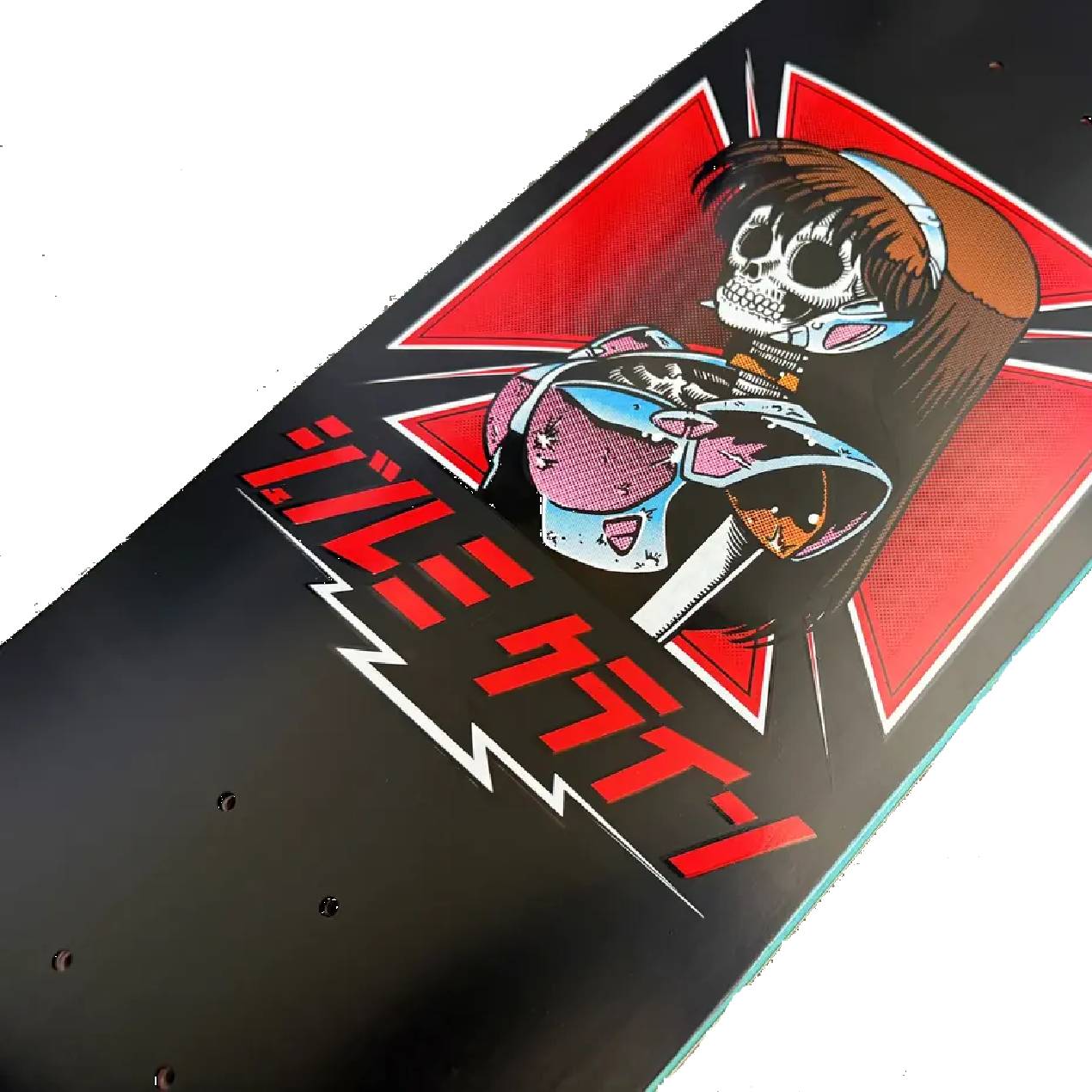 Hook-Ups Dream Hawk Matte Black Deck - 9.5