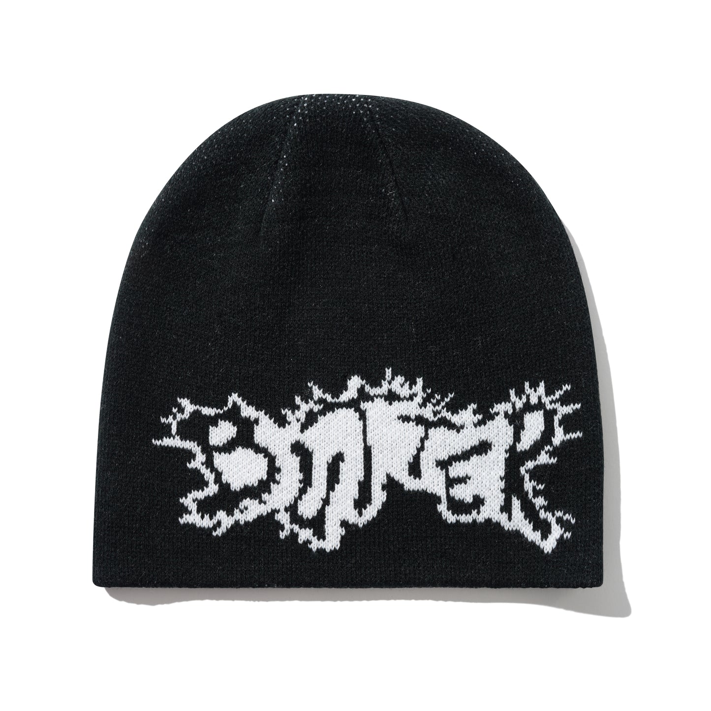 Butter Goods Eruption Skully Beanie - Black