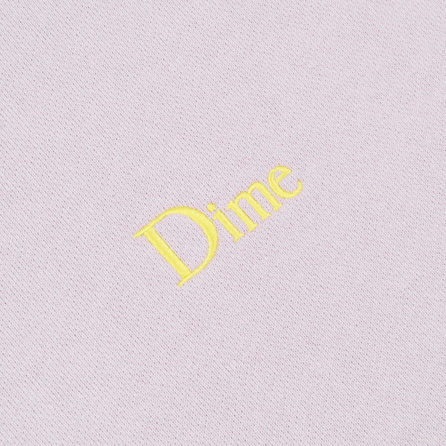 Dime Classic Small Logo Crewneck - Dusty Pink