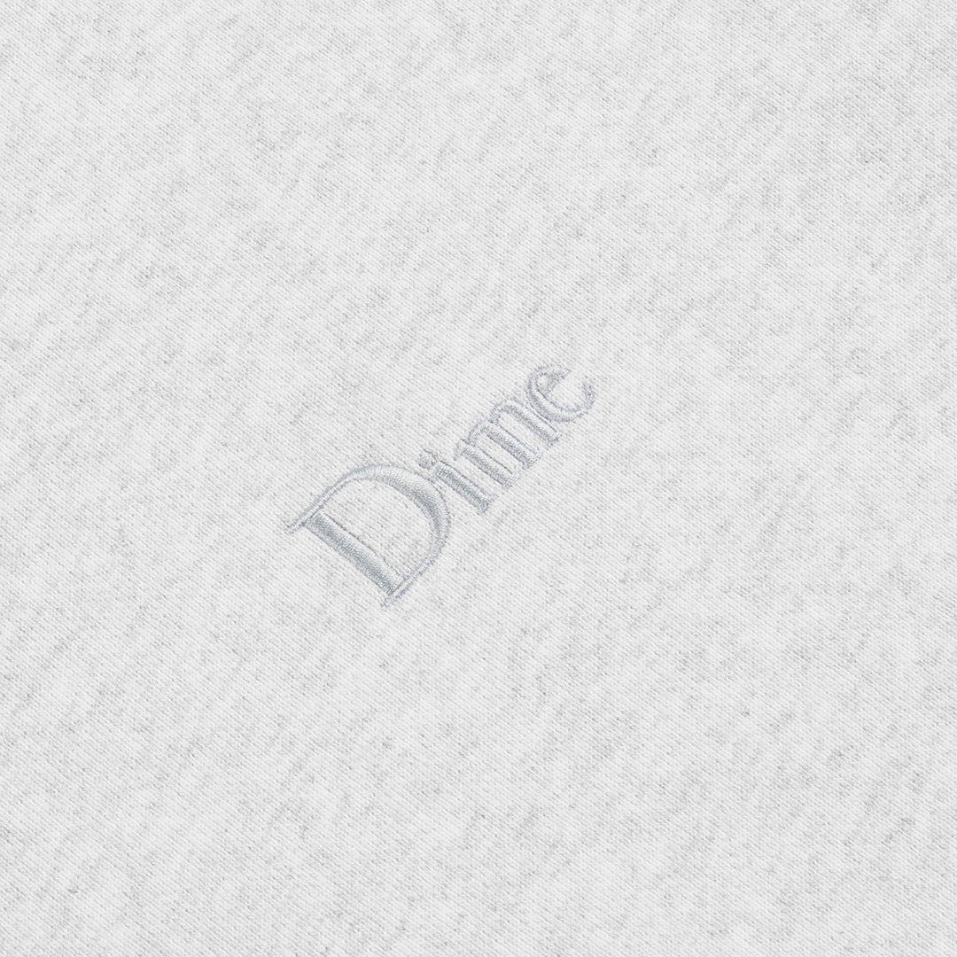 Dime Classic Small Logo Hoodie - Ash