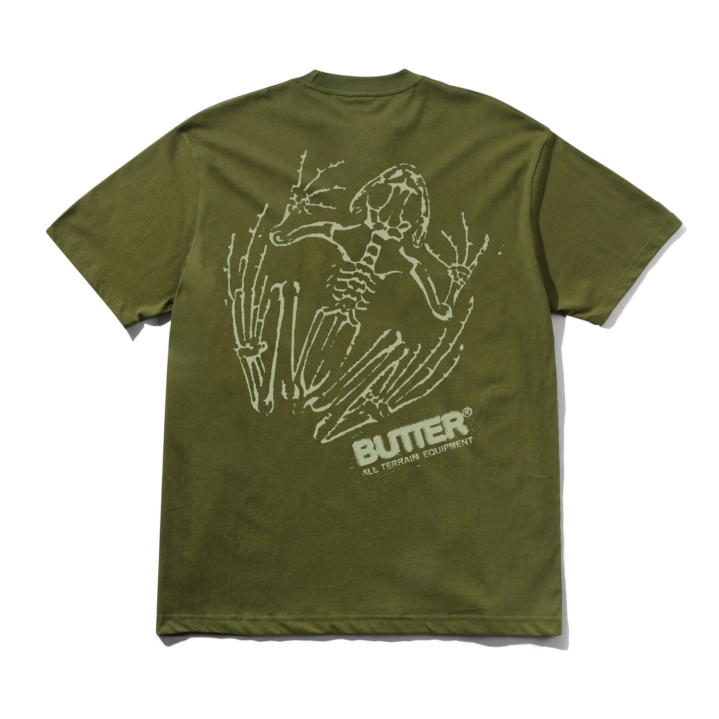 Butter Goods Fossil Tee - Moss