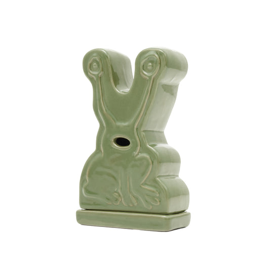 Butter Goods x Daniel Johnston Frog Ceramic Incense Holder - Light Green