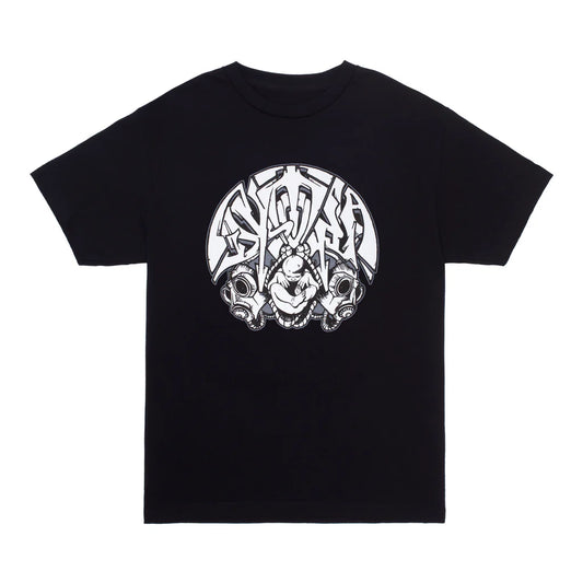 GX1000 Dystopia Gas Mask Tee - Black