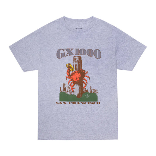 GX1000 Crab Tee - Heather Grey