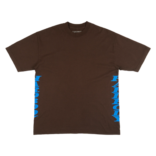 Hardbody Stacked On The Side Tee - Chocolate