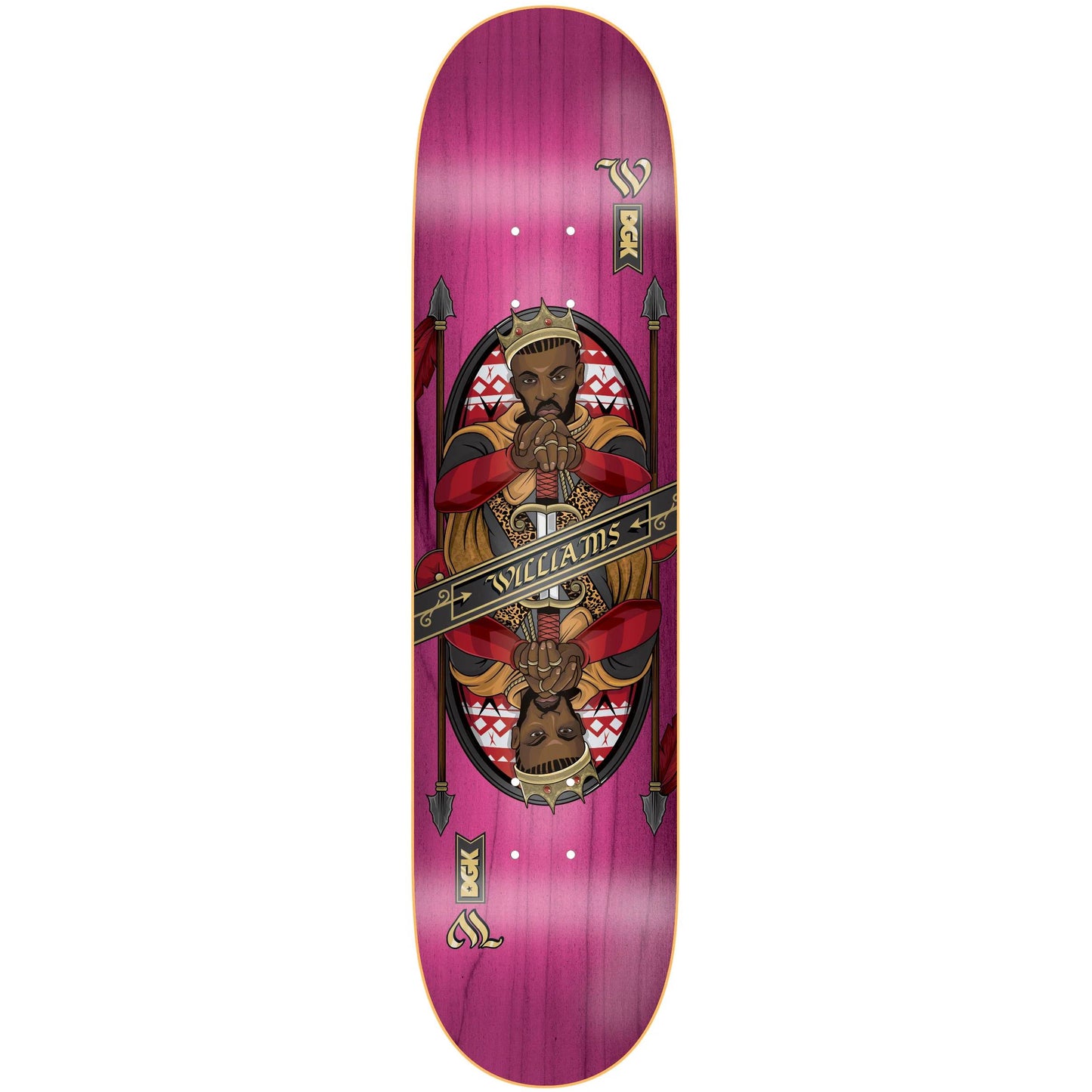DGK Kingdom Williams Deck - 7.9