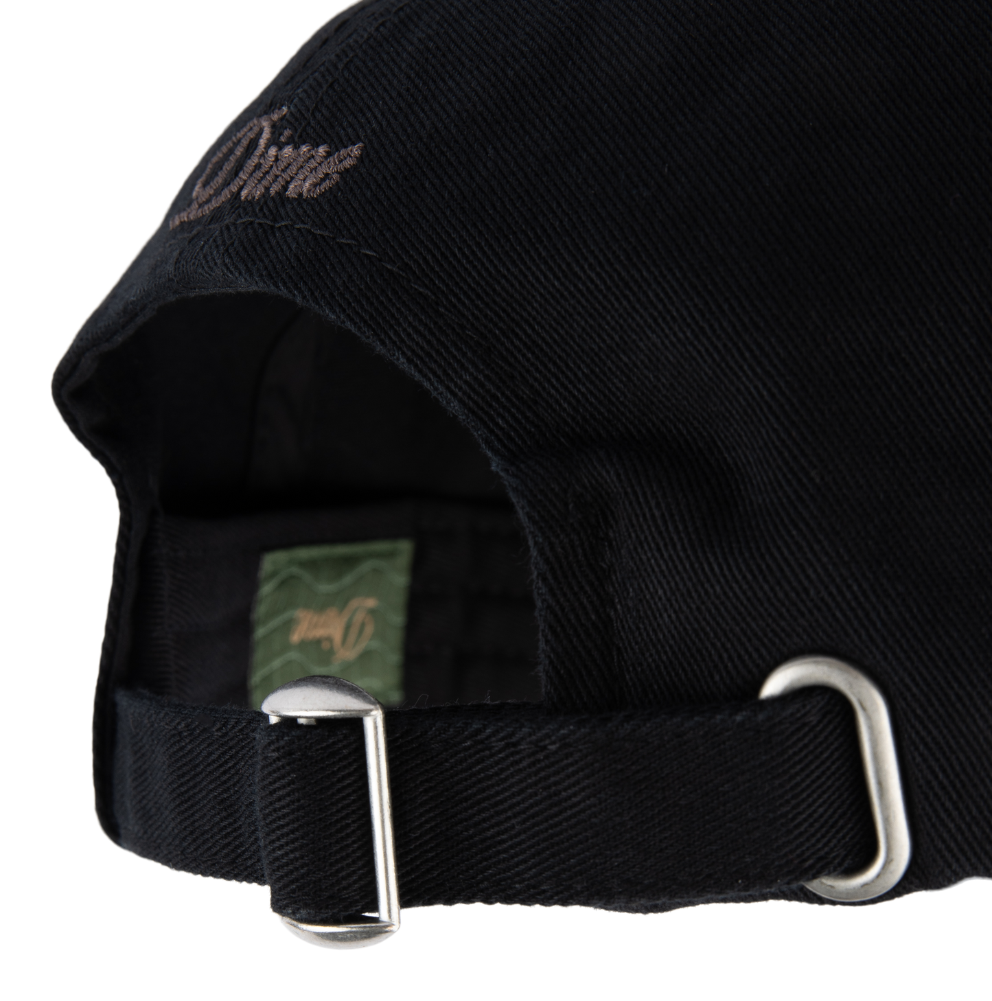 Dime Cursive Low Pro Cap - Black/Midnight