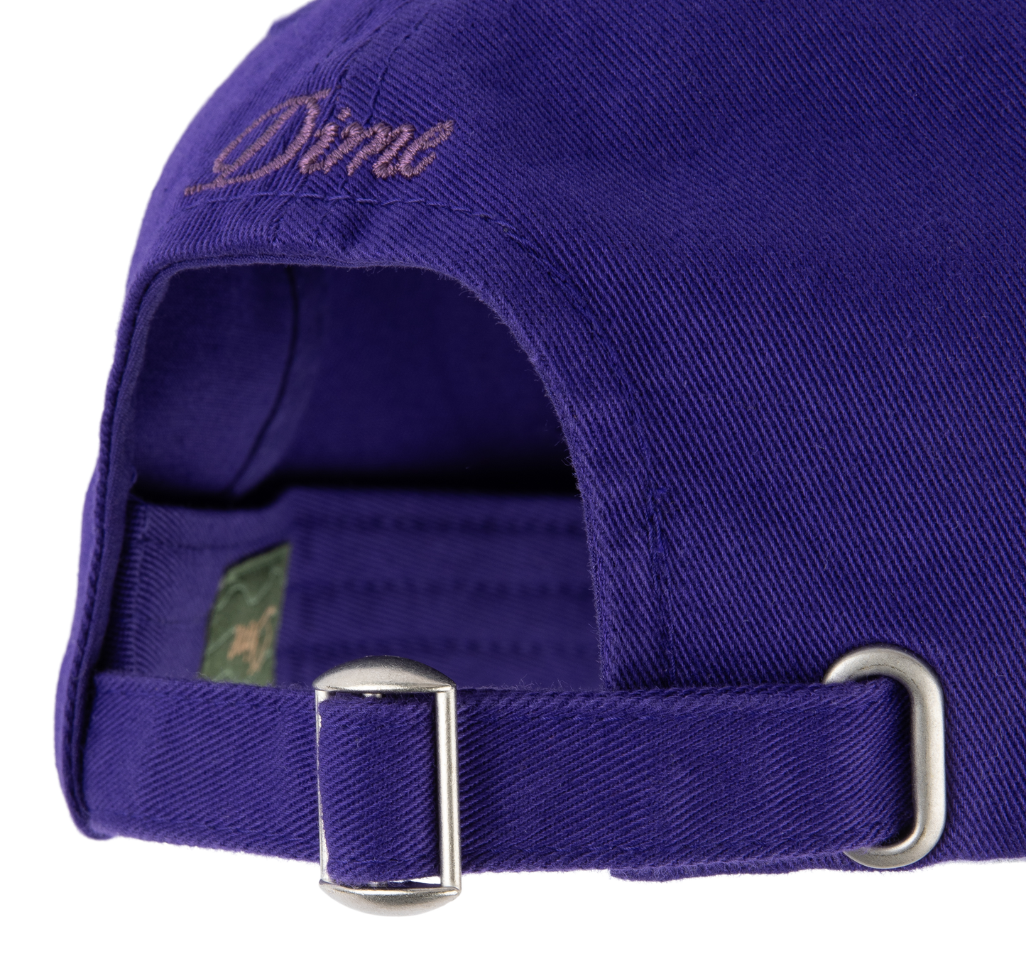Dime Cursive Low Pro Cap - Purple/Black