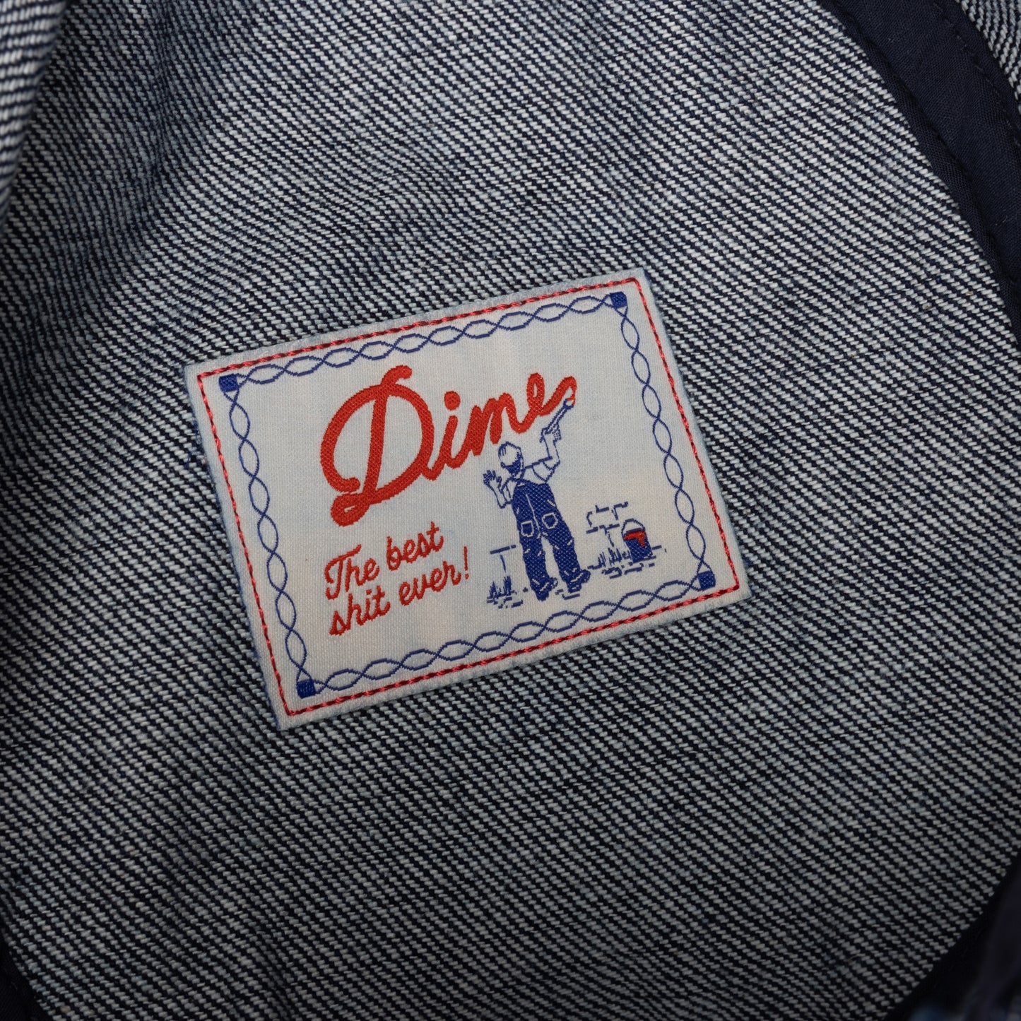 Dime Denim Painter Cap - Indigo