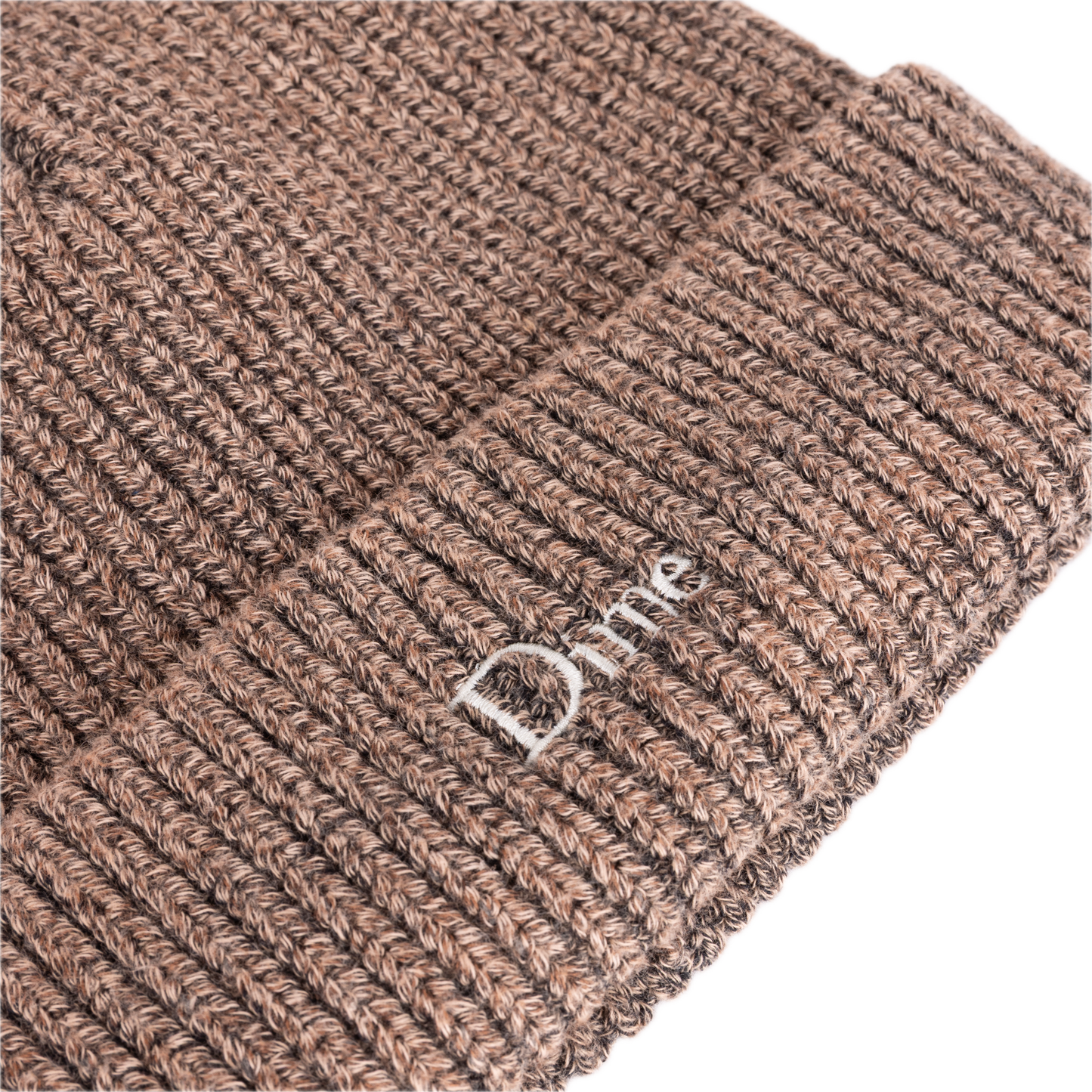 Dime Rib Fold Beanie - Oak