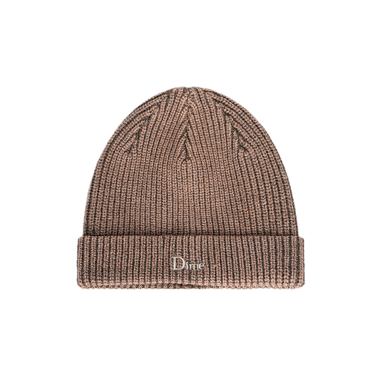 Dime Rib Fold Beanie - Oak