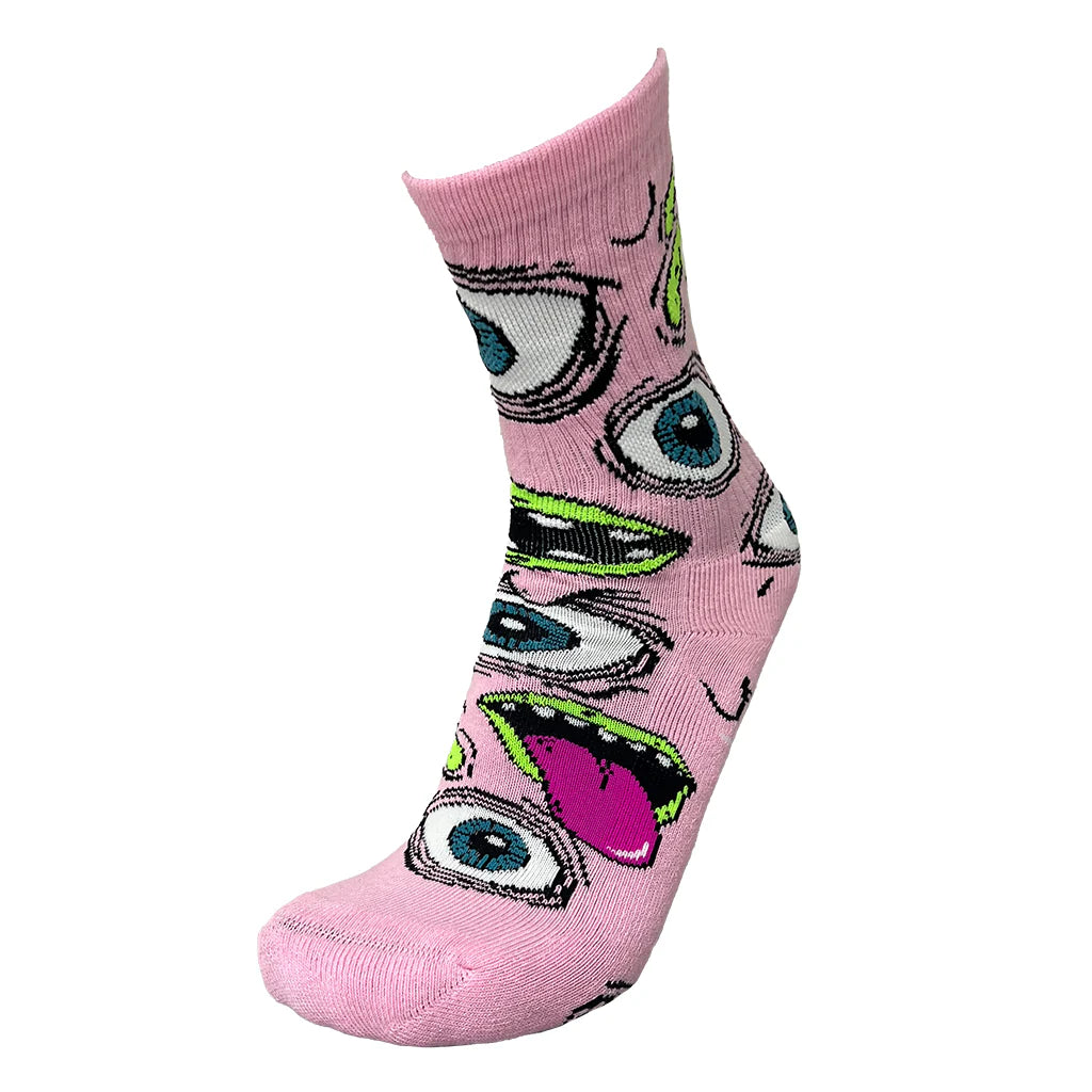 Heroin Mutant Socks - Pink
