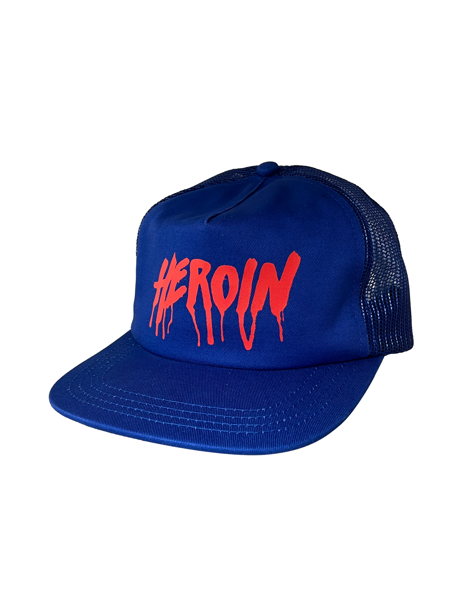 Heroin Drip Trucker Hat - Royal