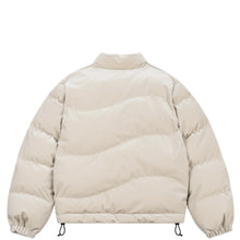 Load image into Gallery viewer, Dime Velvet Quilted Puffer - Beige