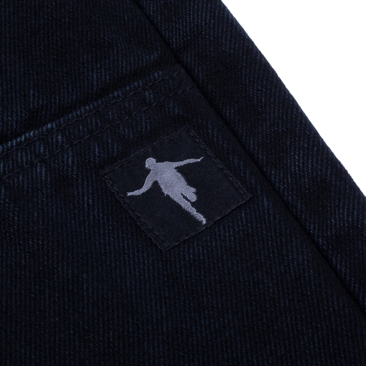 Hockey Double Knee Jean - Black