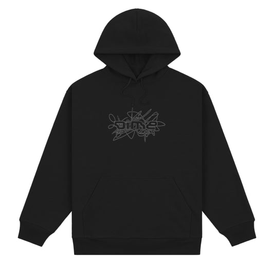 Dime Glyph Hoodie - Black