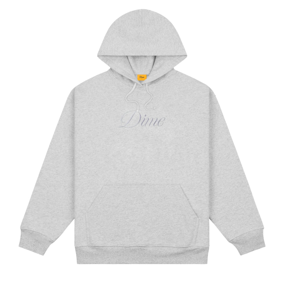 Dime Cursive Logo Hoodie - Heather Gray – Ninetimes Skateshop