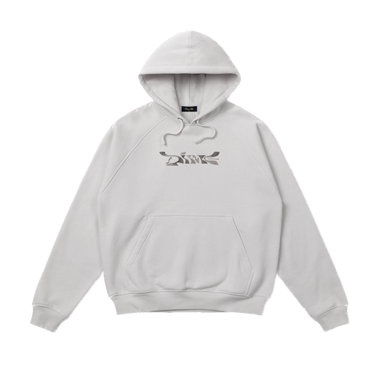 Dime Poster Hoodie - Silver