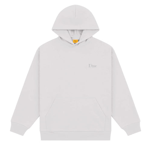Dime Classic Small Logo Hoodie - Cement