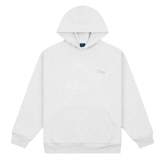 Dime Classic Small Logo Hoodie - Ash