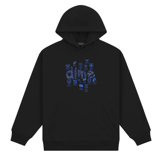 Dime Agi Hoodie - Black