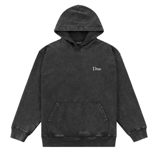 Dime French Terry Hoodie - Faded Black