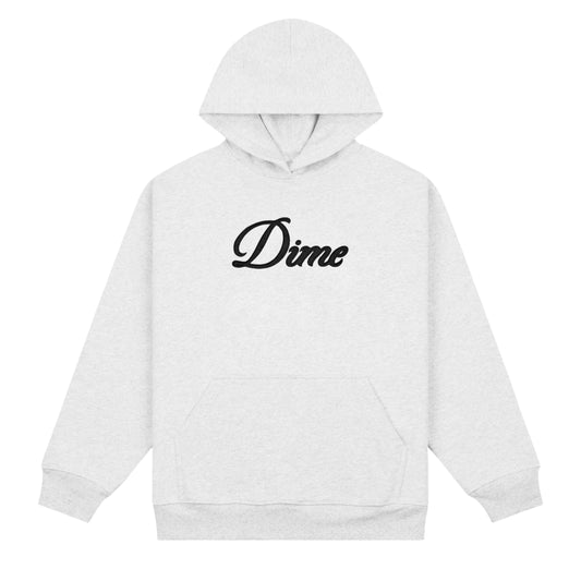 Dime Cursive Hoodie - Ash