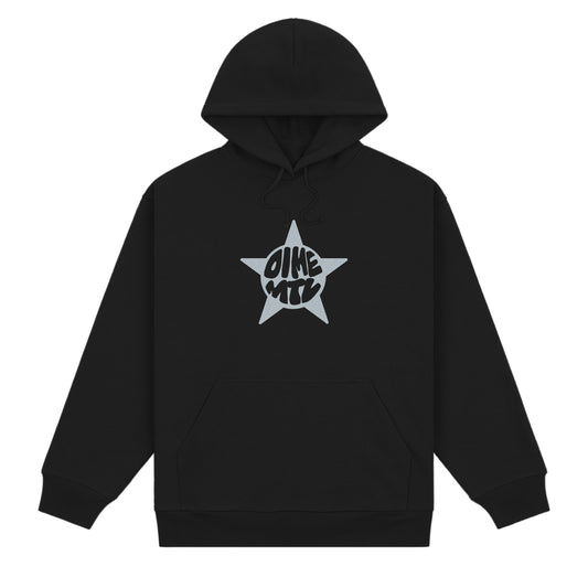 Dime Star Hoodie - Black