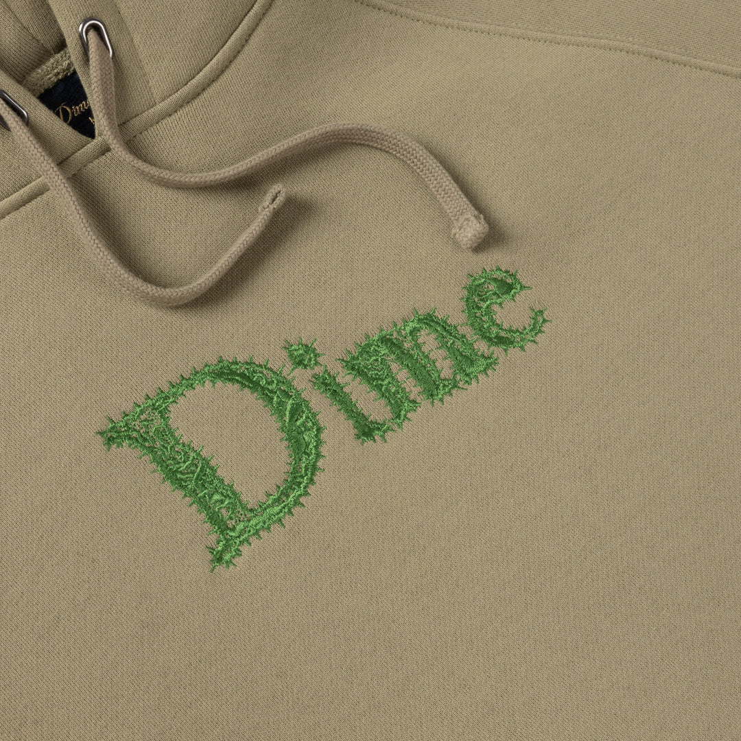 Dime Classic Spiked Hoodie - Military Olive