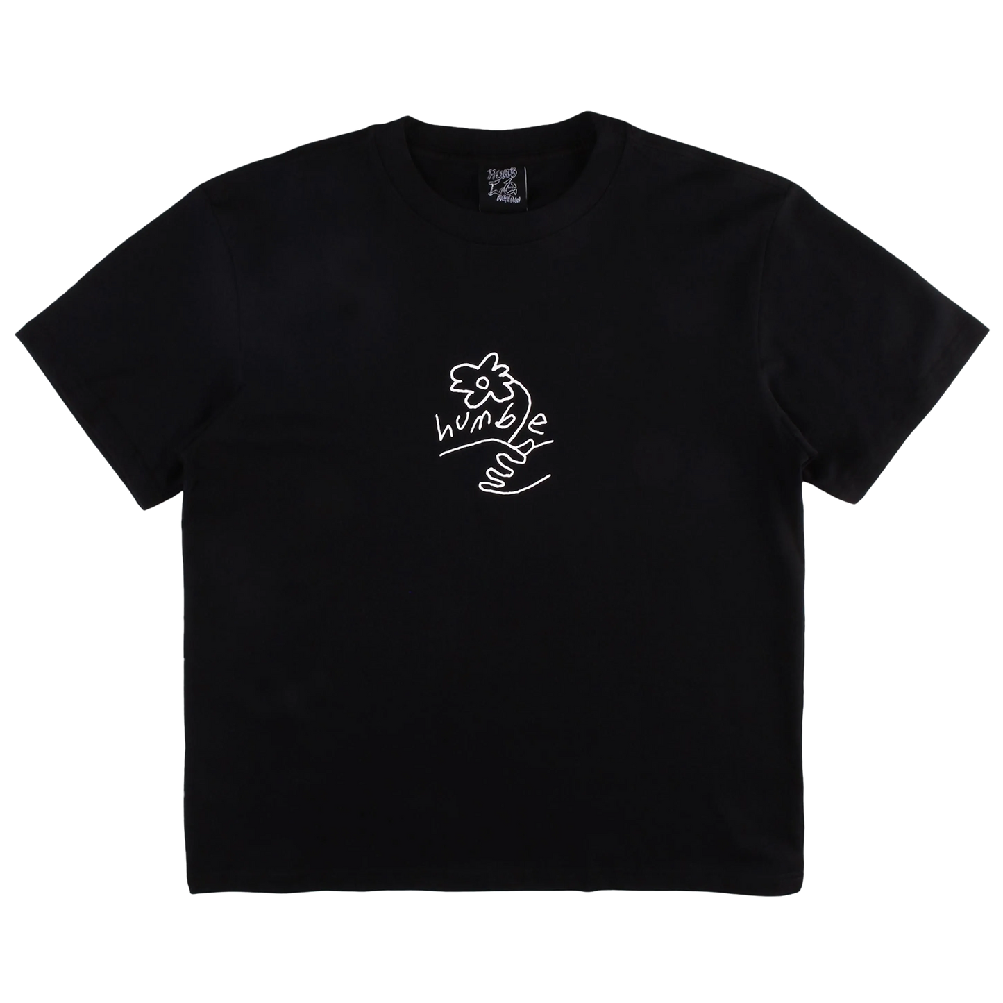 Humble NYC Flower Logo Tee - Black