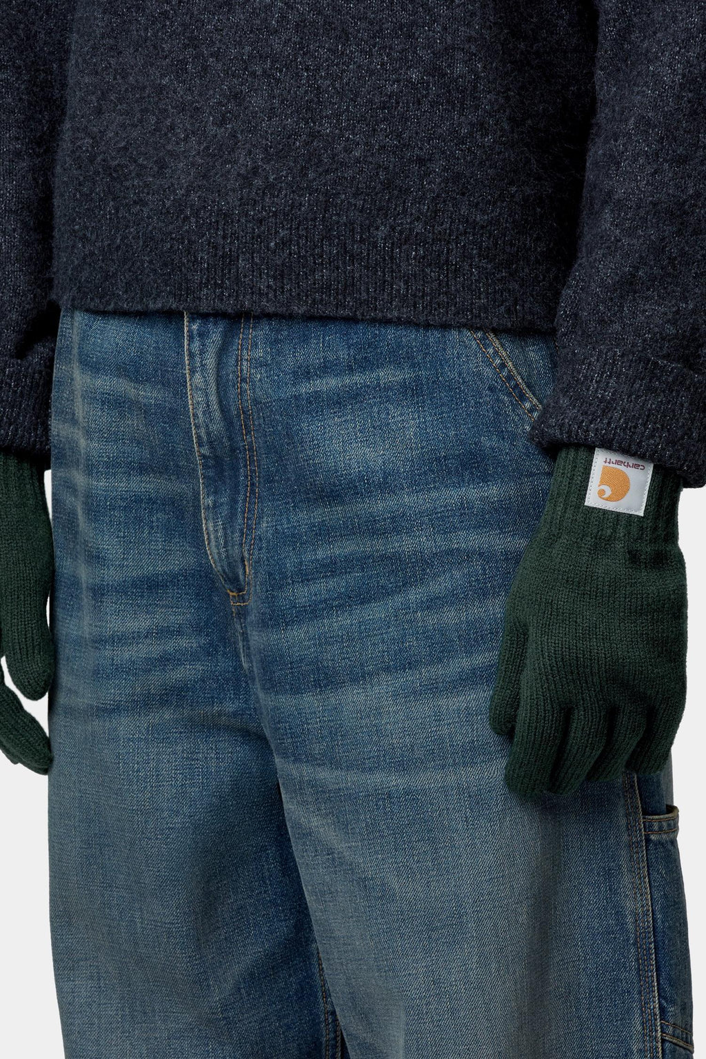 Carhartt WIP Watch Gloves - Dark Scarab