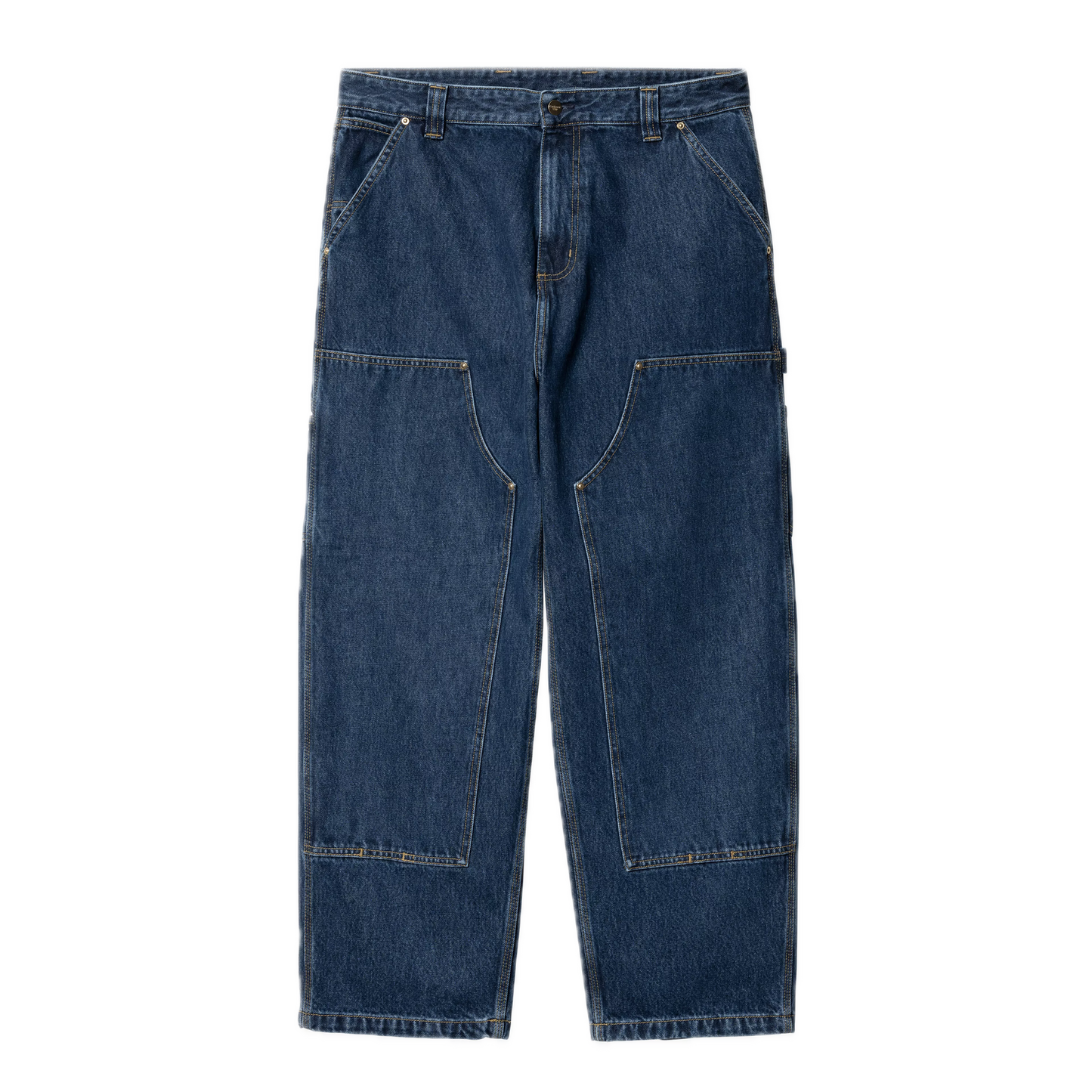 Carhartt WIP Nash Double Knee Pant - Blue Stone Washed