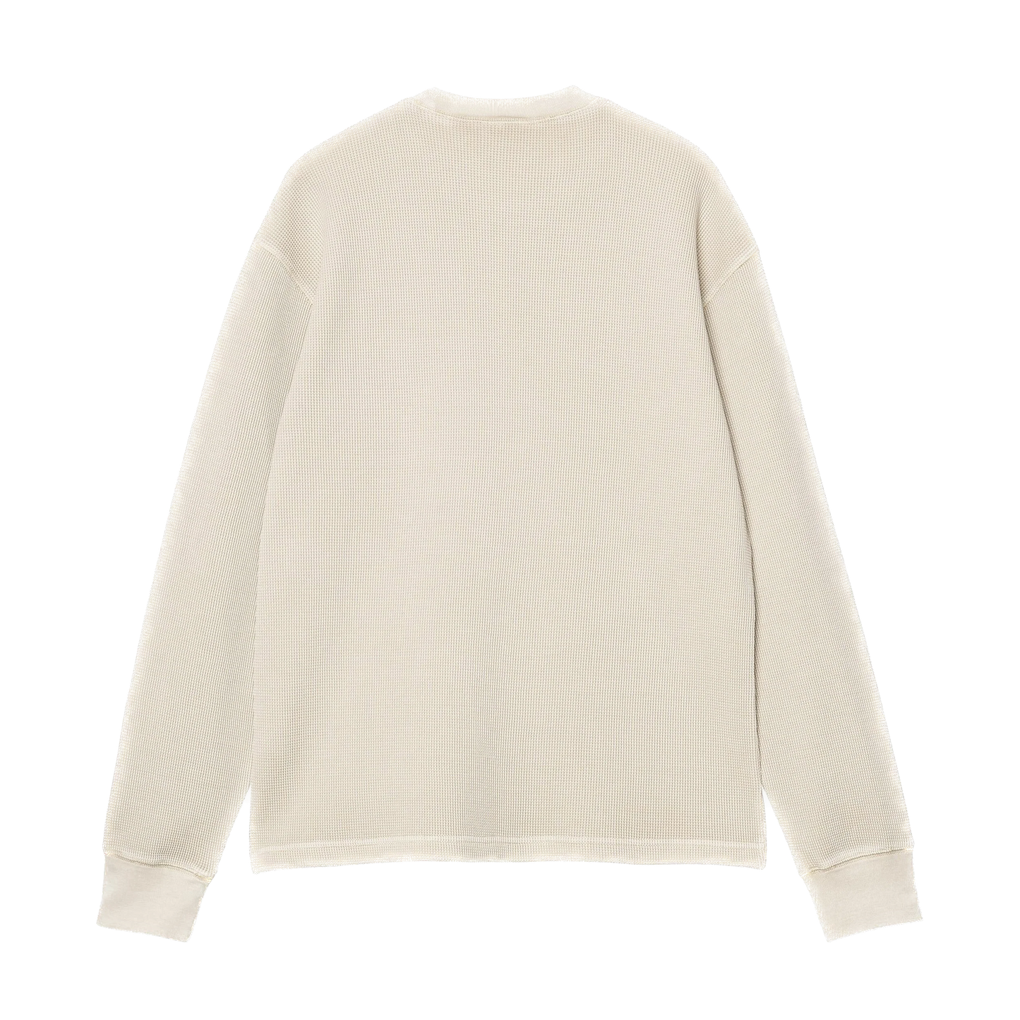 Carhartt WIP Vista Waffle Longsleeve - Fleur De Sel Garment Dyed