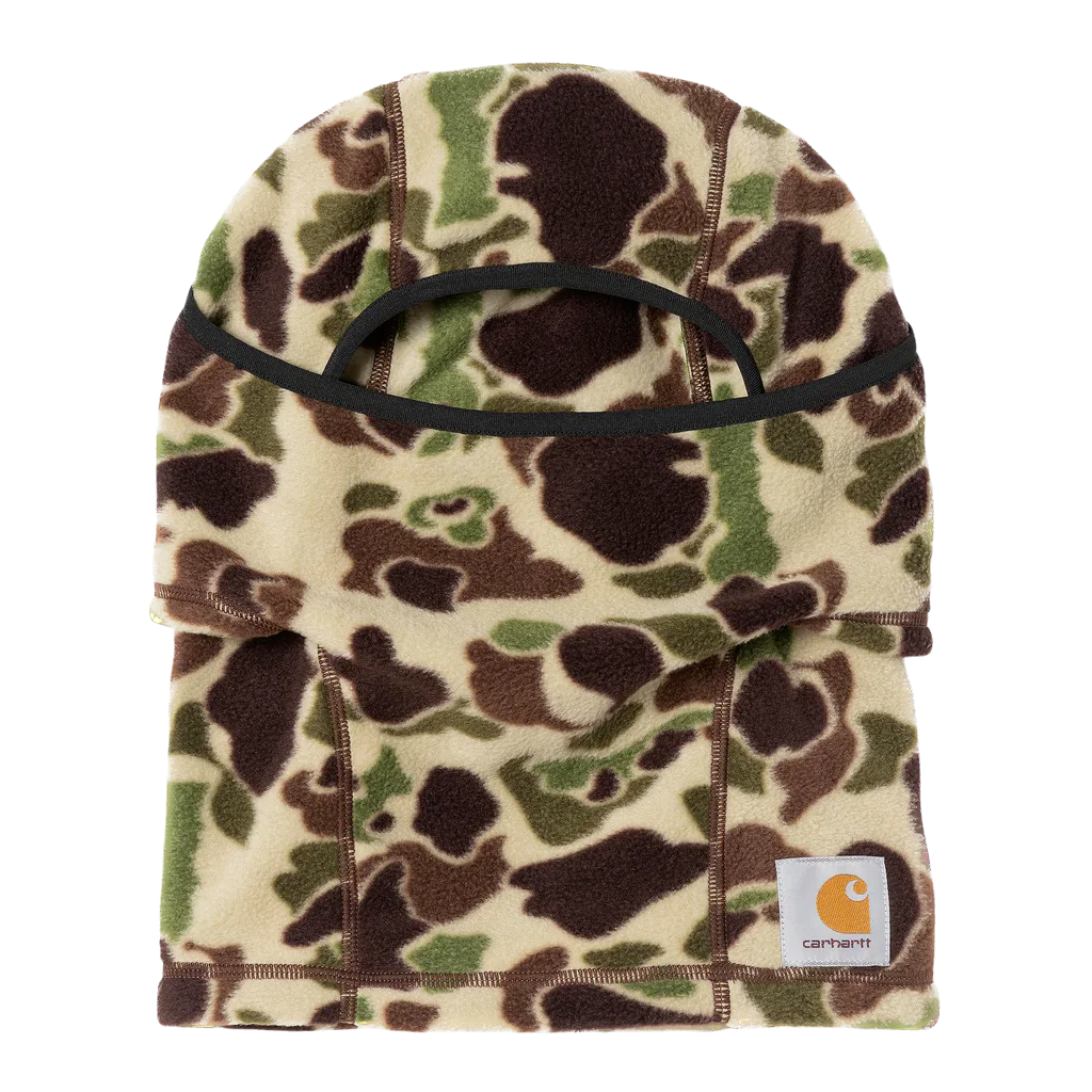 Carhartt WIP Expedition Mask - Green/Black Camo Duck