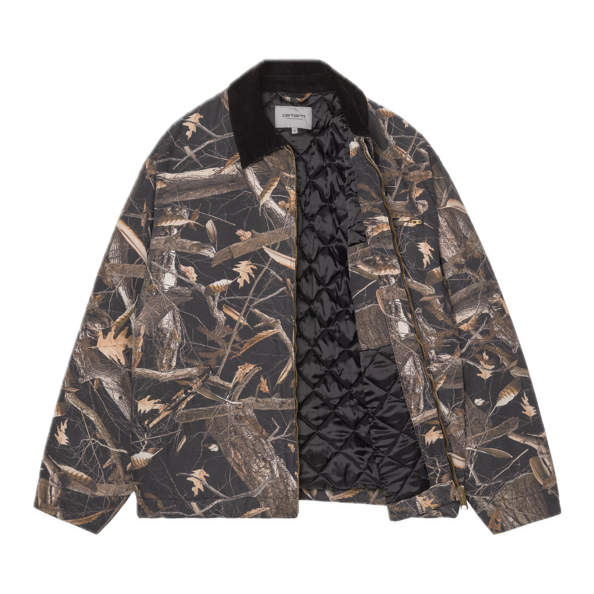 Carhartt WIP OG Detroit Jacket - Camo Feather Tree/Black/Black