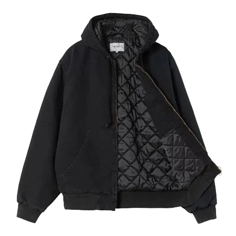 Carhartt WIP OG Active Jacket - Black Stone Canvas