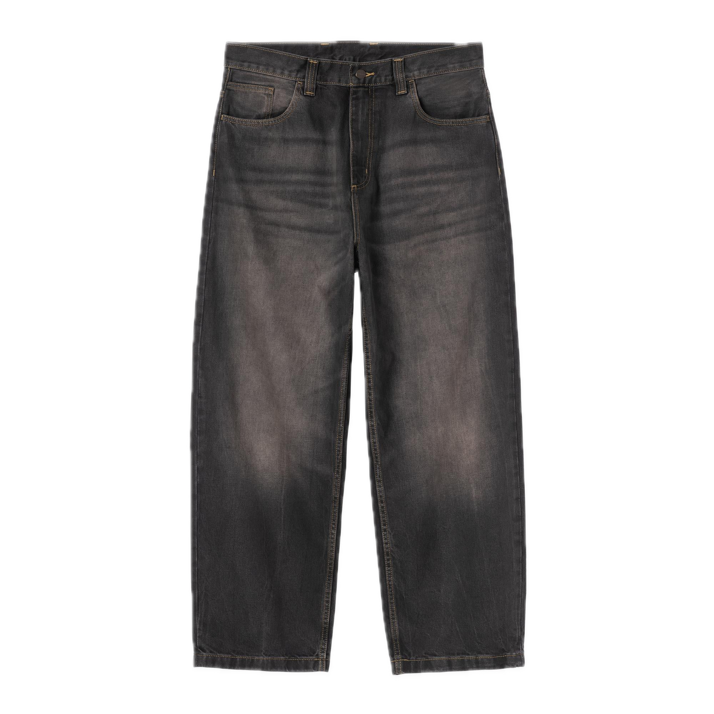 Carhartt WIP Brandon Pant - Black Tobacco Used Wash