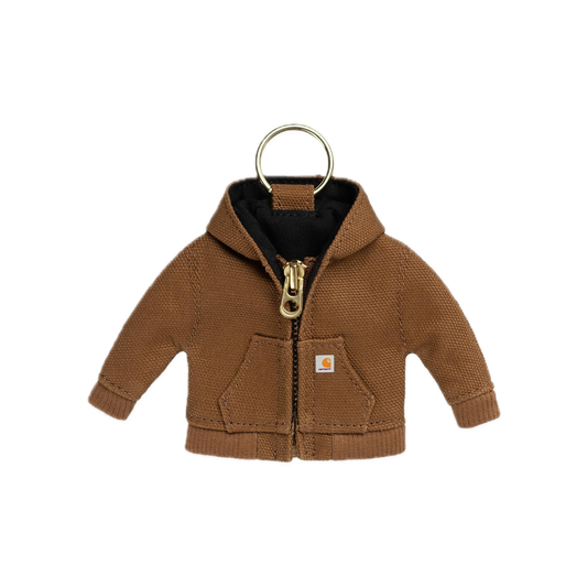Carhartt WIP Mini Active Jacket Keychain - Hamilton Brown